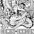Gemini Dragon White Tank Top