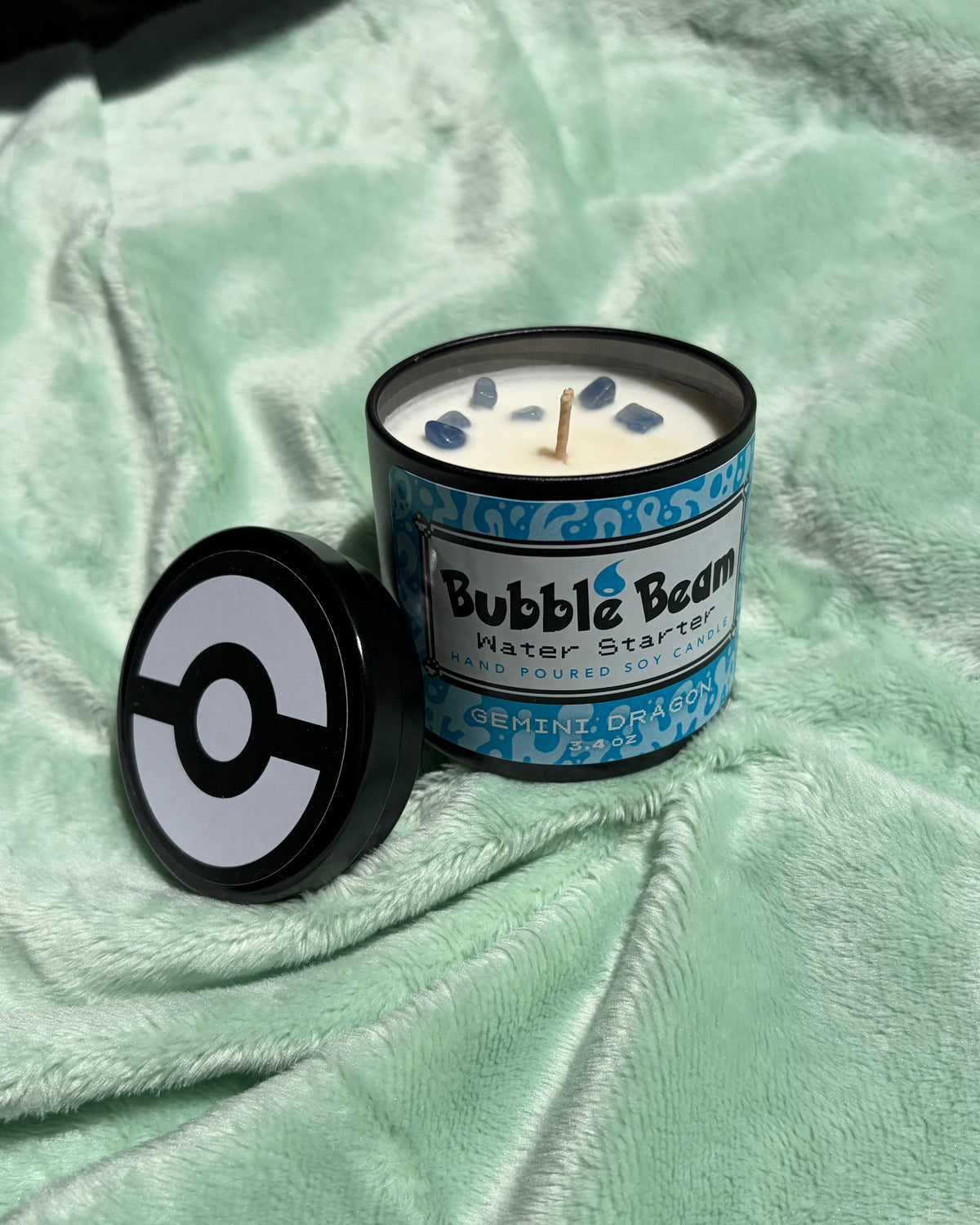 Bubble Beam Candle