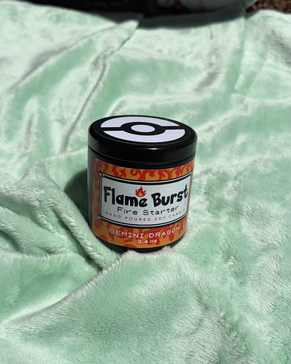 Flame Burst Candle
