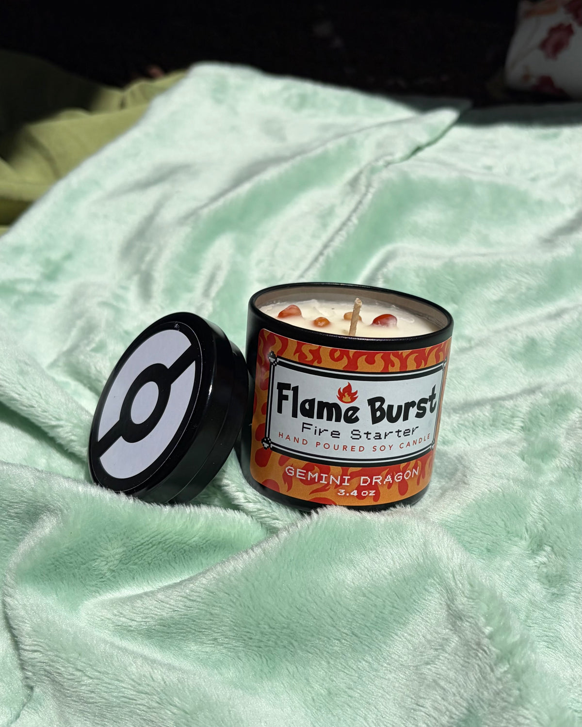 Flame Burst Candle