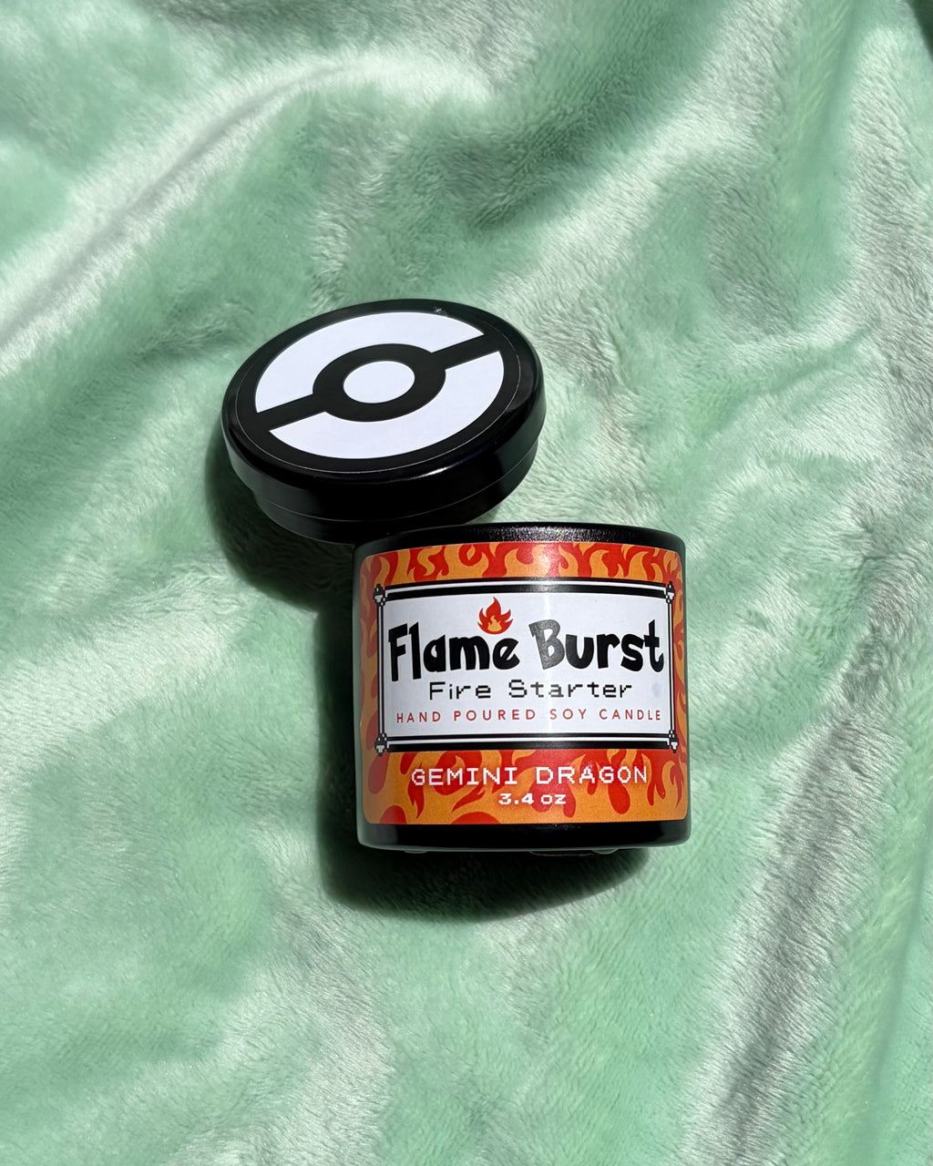 Flame Burst Candle