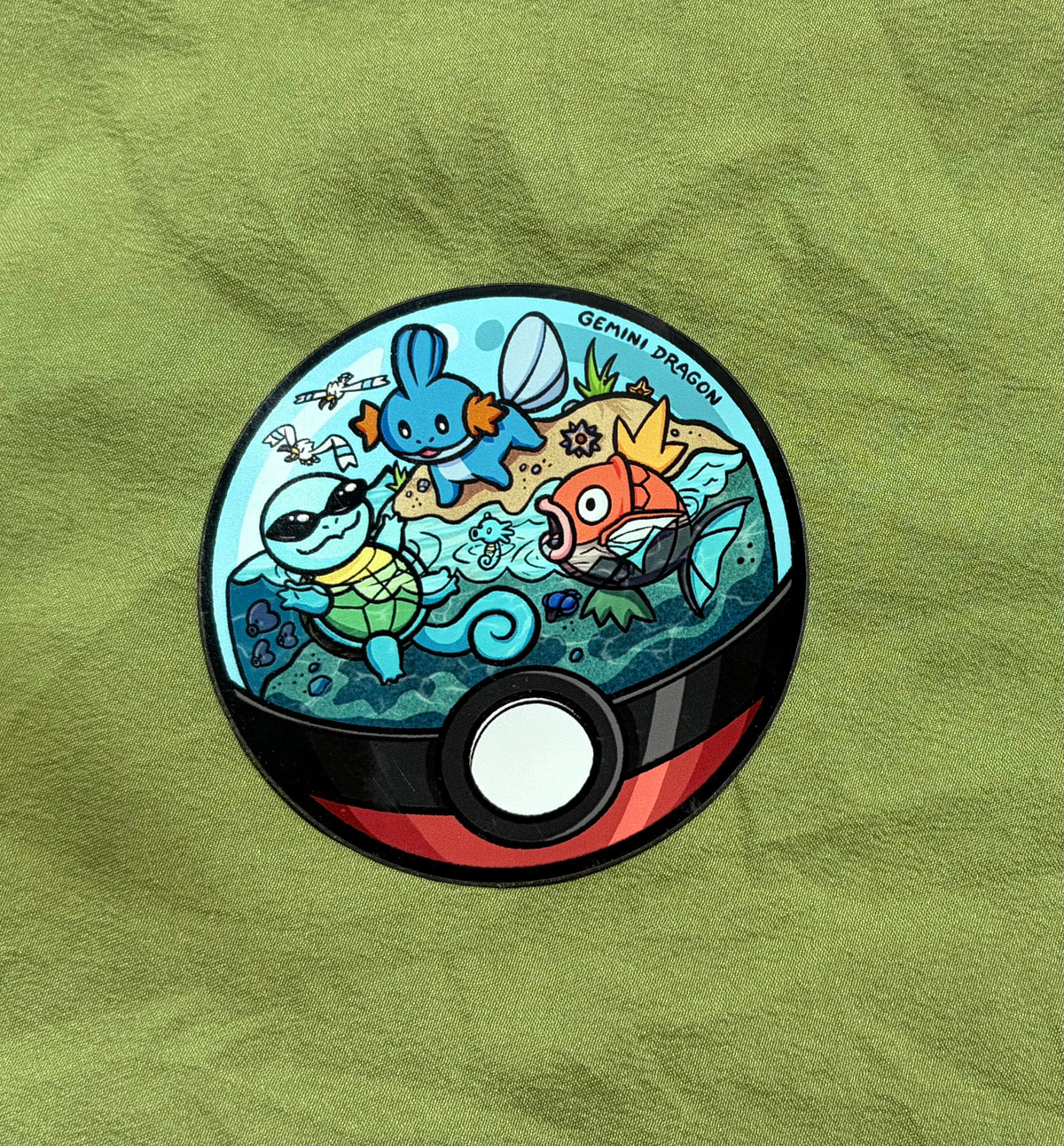 Water Battle Friends Magnet