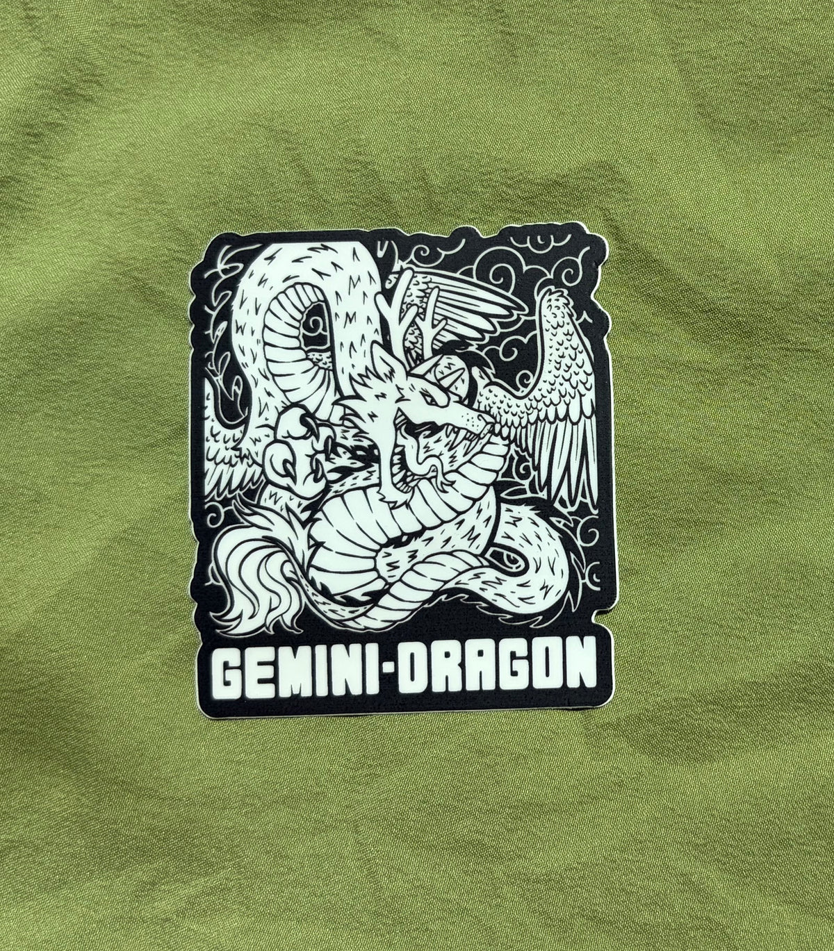 Gemini Dragon Sticker