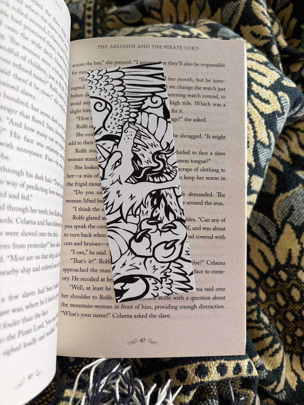Gemini Dragon Bookmark