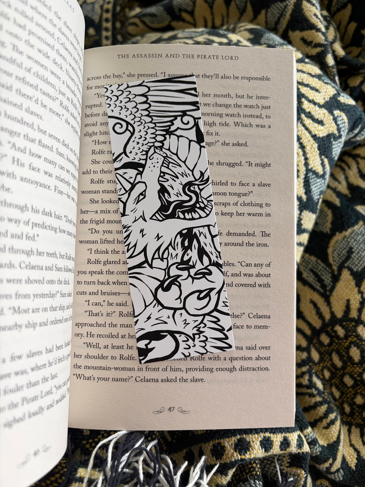 Gemini Dragon Bookmark