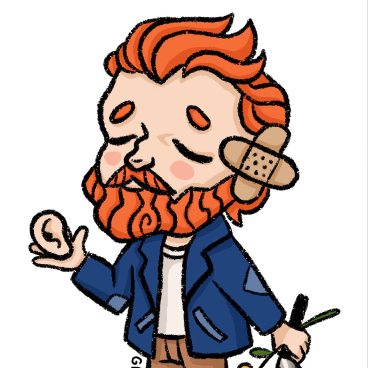 Van Gogh Sticker