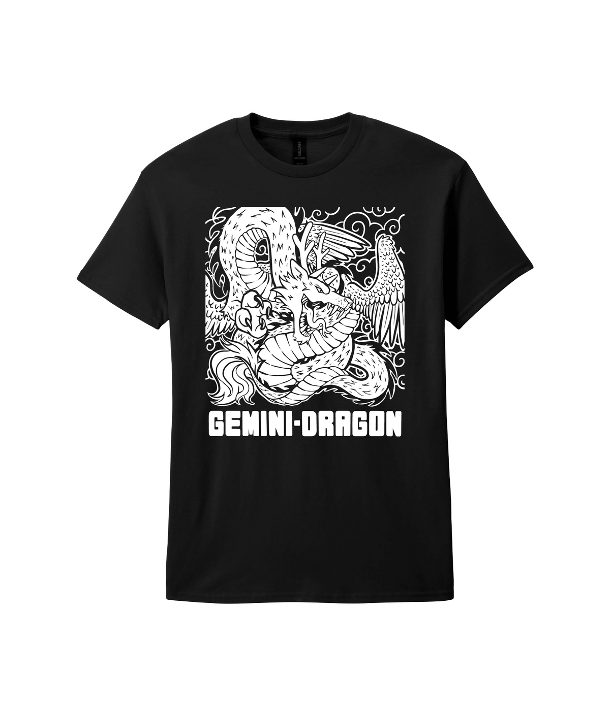 Gemini Dragon Black Shirt